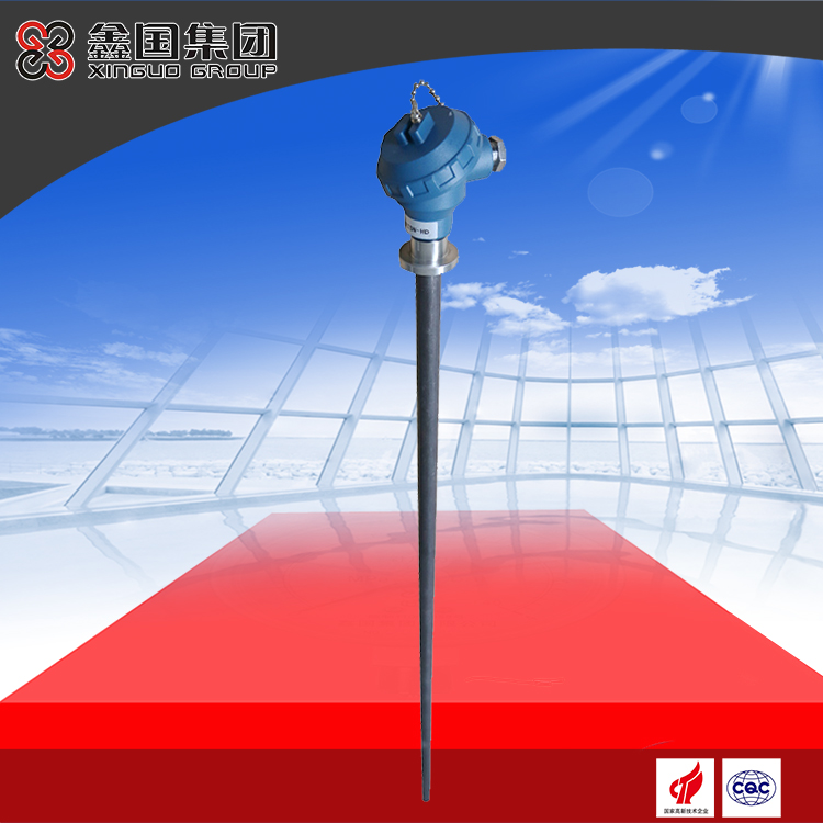 Special thermocouple for carbon plant